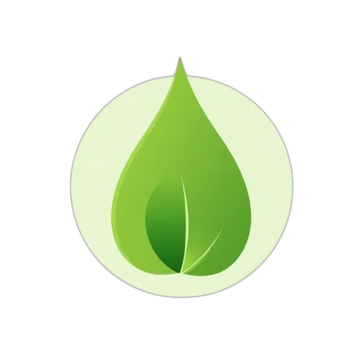 crown, staff, 3d render, photorealistic, green, fresh, logo, leaf transparent PNG cut-out