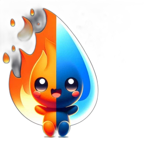 mask, concept art, fantasy art, pixel art, 3d render, fire, round, animated transparent PNG cut-out
