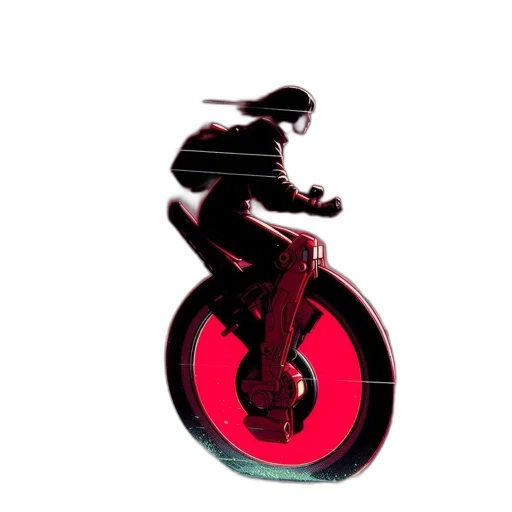 concept art, comic book art, pixel art, cartoon, red, night, futuristic, cityscape transparent PNG cut-out