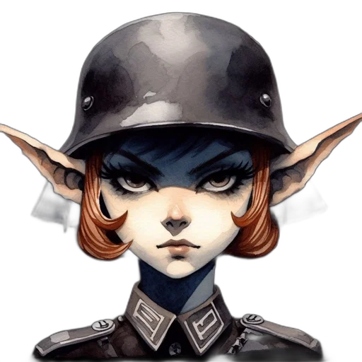 hat, staff, face, mask, fantasy art, concept art, watercolor, pixel art transparent PNG cut-out