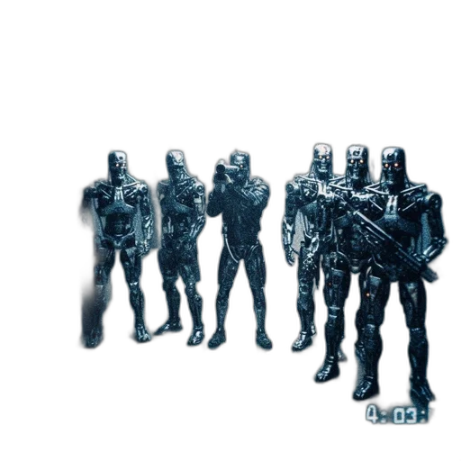 robot, mask, weapon, concept art, 3d render, comic book art, pixel art, outer space transparent PNG cut-out