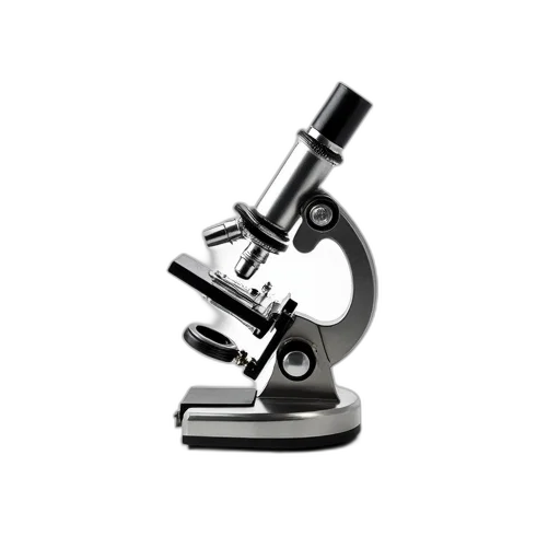staff, robot, weapon, jewelry, silver, microscope, displayed, white transparent PNG cut-out