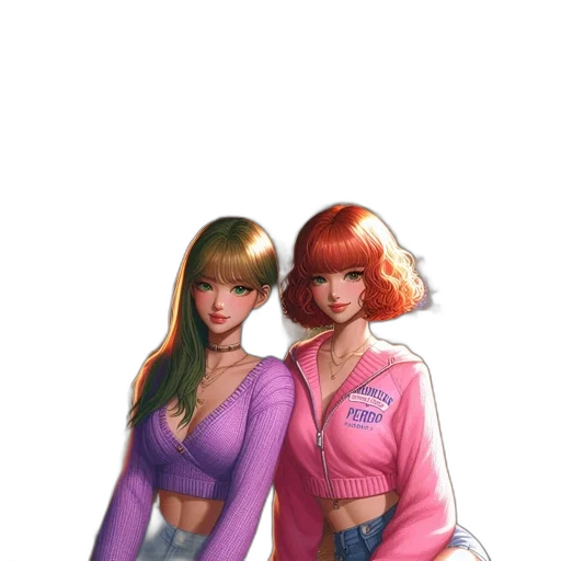 jacket, comic book art, concept art, cyberpunk, vaporwave, neon lights, outer space, fire transparent PNG cut-out