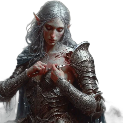 sword, fantasy art, concept art, comic book art transparent PNG cut-out