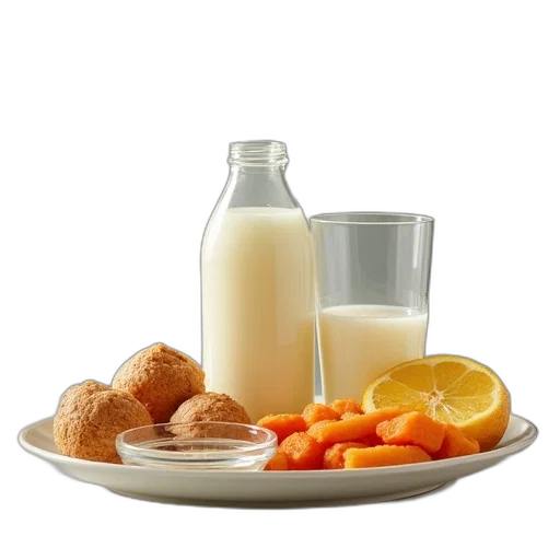 food, water, glass, snack, tray, bottle transparent PNG cut-out