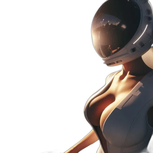 robot, weapon, concept art, 3d render, cyberpunk, comic book art, outer space, futuristic transparent PNG cut-out