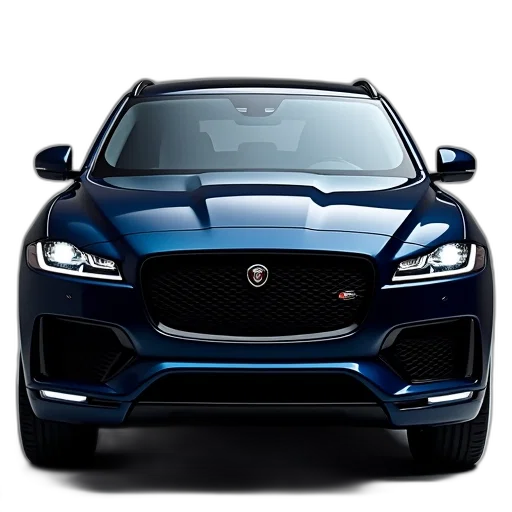 car, dark, blue, jaguar, suv, shown, black, trims transparent PNG cut-out