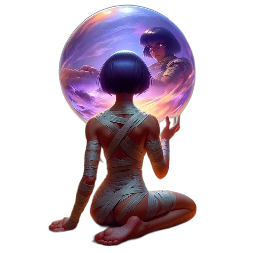 concept art, fantasy art, comic book art, pixel art, outer space, underwater, desert, setting transparent PNG cut-out