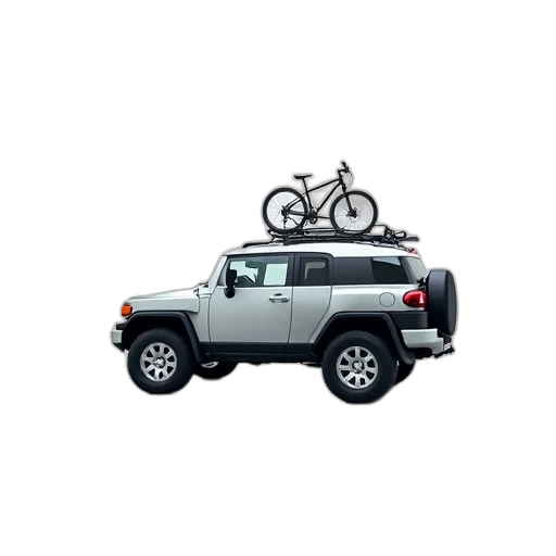 car, 3d render, silver, suv, parked, circular, platform, has transparent PNG cut-out