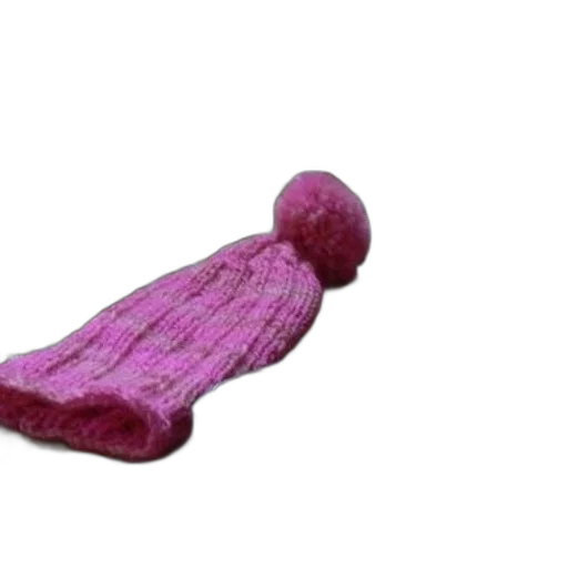 hat, shoes, furniture, staff, 3d render, photorealistic, pink, knitted transparent PNG cut-out