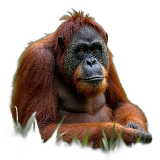 animal, face, staff, creature, photorealistic, 3d render, concept art, oil painting transparent PNG cut-out