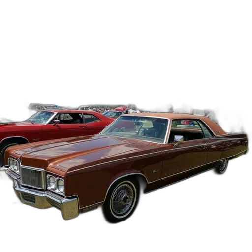 car, 3d render, photorealistic, concept art, brown, chrysler, magnum, show transparent PNG cut-out