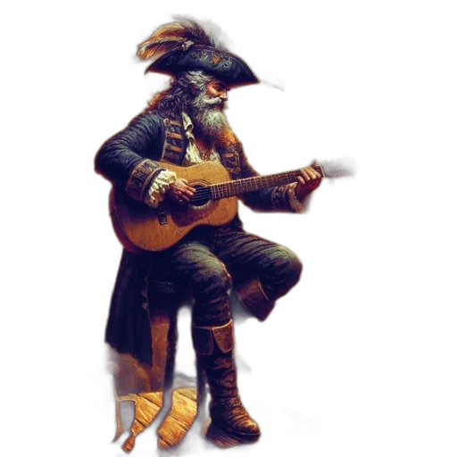dragon, jacket, hat, mask, concept art, fantasy art, pixel art, photorealistic transparent PNG cut-out