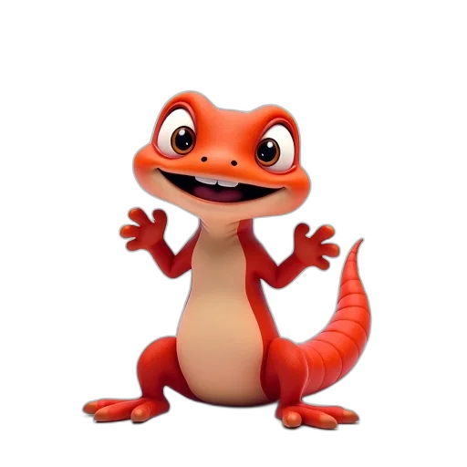 dragon, animal, creature, staff, 3d render, concept art, photorealistic, cartoon transparent PNG cut-out