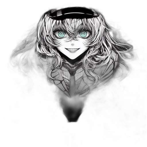 mask, face, crown, creature, anime, comic book art, concept art, fantasy art transparent PNG cut-out
