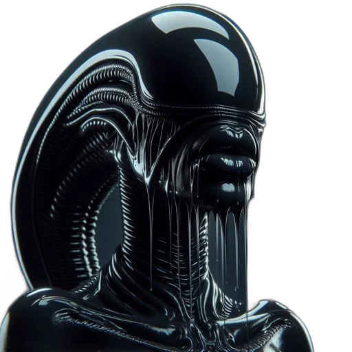 mask, face, 3d render, concept art, outer space, alien, creature, intricate transparent PNG cut-out