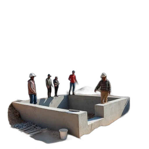 hat, building, furniture, staff, 3d render, concept art, group, people transparent PNG cut-out