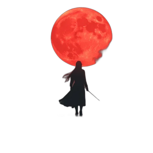 umbrella, staff, sword, mask, concept art, pixel art, fantasy art, anime transparent PNG cut-out