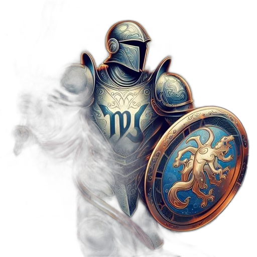 sword, weapon, mask, robot, fantasy art, concept art, photorealistic, watercolor transparent PNG cut-out