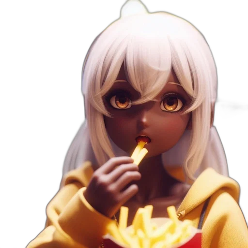 food, face, creature, weapon, anime, concept art, 3d render, photorealistic transparent PNG cut-out