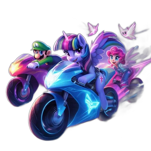 concept art, vaporwave, pixel art, fantasy art, pastel, colorful, three, iconic transparent PNG cut-out