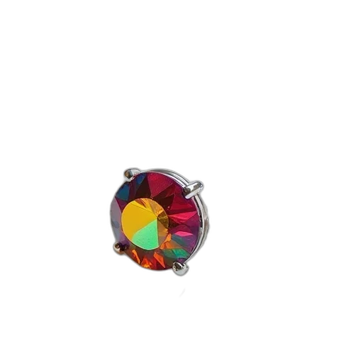 jewelry, crown, flower, umbrella, 3d render, colorful, neon, close-up transparent PNG cut-out
