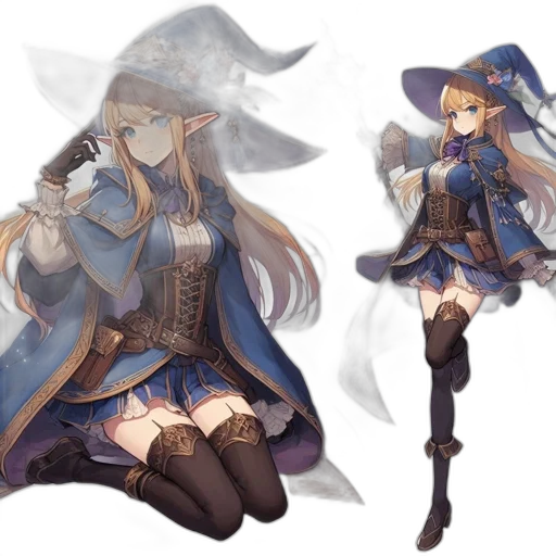staff, weapon, concept art, fantasy art, pixel art, watercolor, blue, dark transparent PNG cut-out
