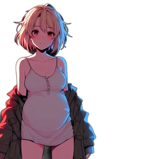 dress, jacket, creature, weapon, concept art, anime, pixel art, watercolor transparent PNG cut-out