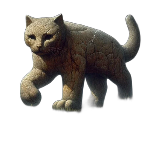 creature, animal, staff, dragon, 3d render, concept art, photorealistic, fantasy art transparent PNG cut-out