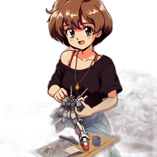 jewelry, weapon, robot, staff, anime, concept art, pixel art, cartoon transparent PNG cut-out
