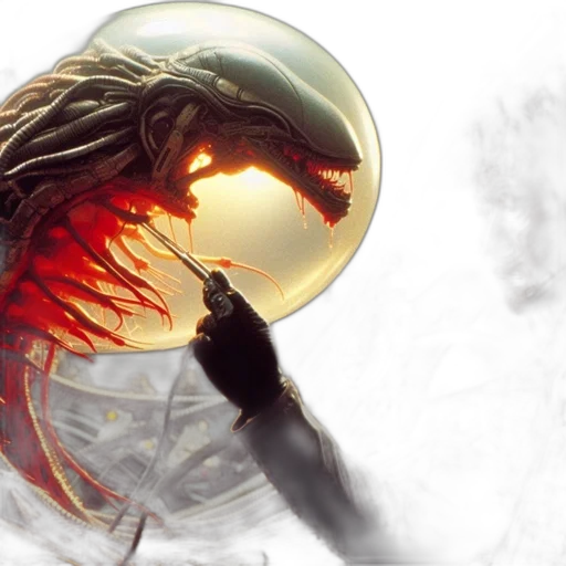 dragon, creature, hair, concept art, fantasy art, man, futuristic, setting transparent PNG cut-out