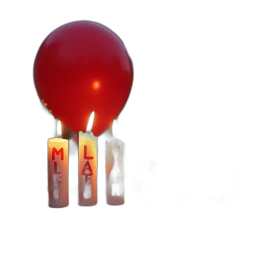 bottle, crown, staff, 3d render, photorealistic, fire, row, lit transparent PNG cut-out