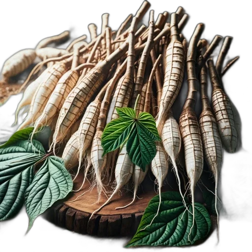 food, crown, mask, animal, photorealistic, 3d render, earth tones, roots transparent PNG cut-out