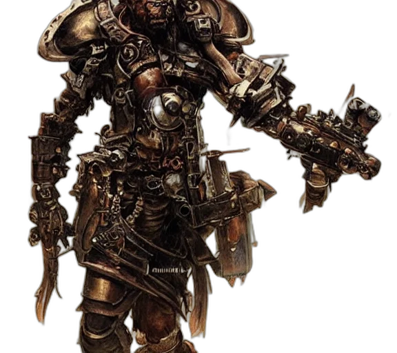 robot, weapon, staff, sword, concept art, fantasy art, photorealistic, 3d render transparent PNG cut-out
