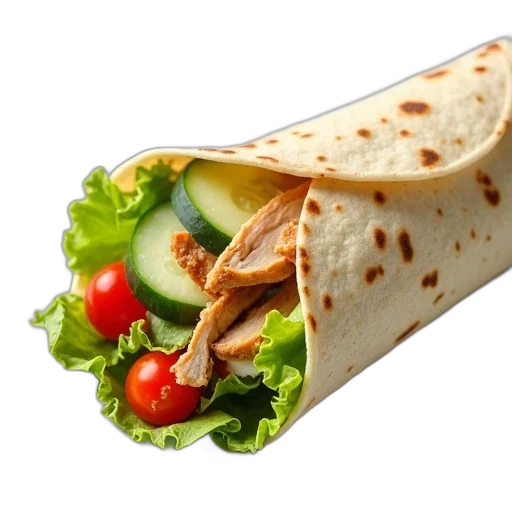food, weapon, animal, umbrella, photorealistic, 3d render, close-up, view transparent PNG cut-out