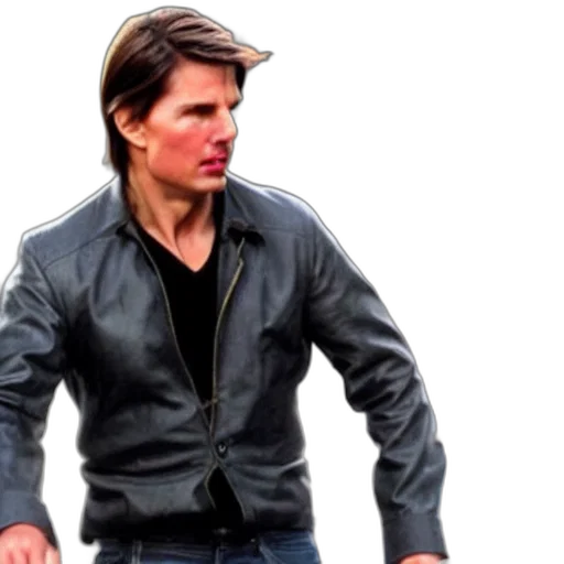 jacket, hair, photorealistic, 3d render transparent PNG cut-out