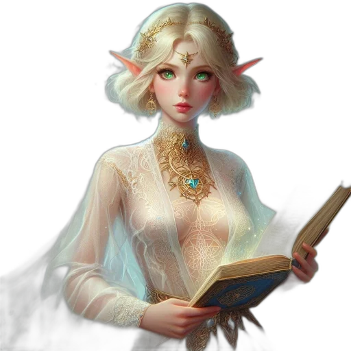 staff, dress, jewelry, fantasy art, concept art, pixel art, photorealistic, pastel transparent PNG cut-out