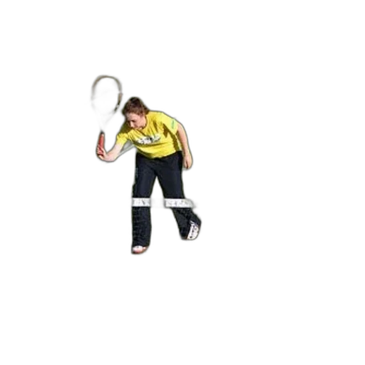 staff, weapon, 3d render, young, girl, yellow, shirt, black transparent PNG cut-out
