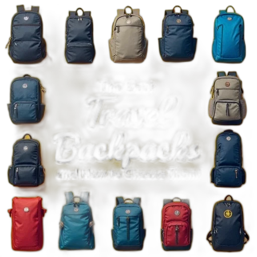 image, showcases, variety, backpacks, focus, their, design, features transparent PNG cut-out
