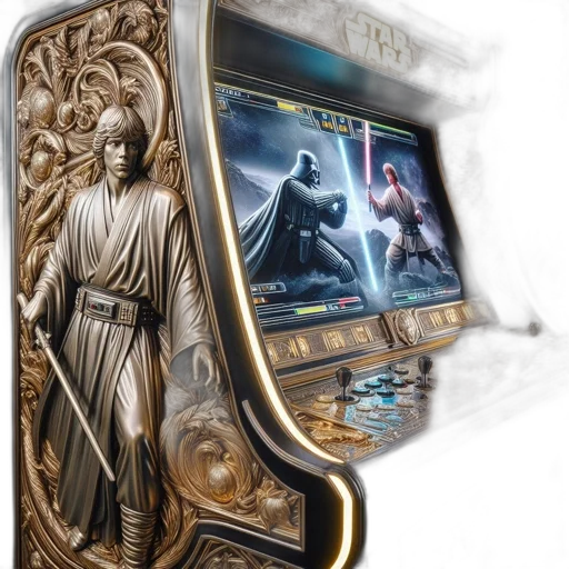jewelry, sword, concept art, fantasy art, elaborate, arcade, machine, based transparent PNG cut-out