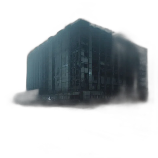 building, robot, weapon, furniture, 3d render, concept art, pixel art, cyberpunk transparent PNG cut-out