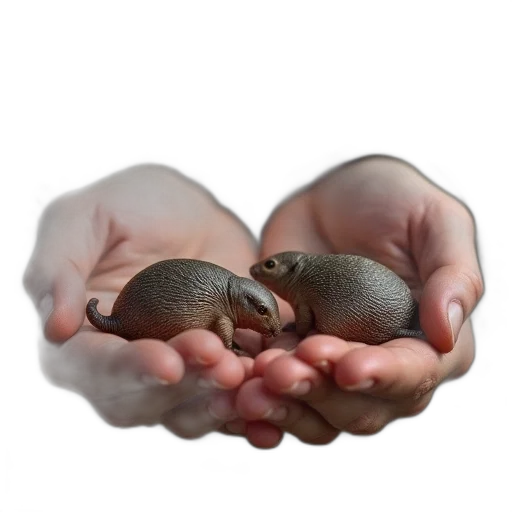 animal, creature, food, photorealistic transparent PNG cut-out