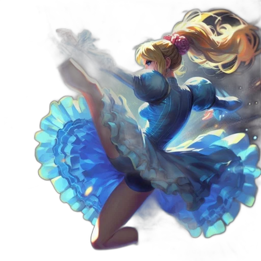 dress, crown, flower, weapon, concept art, anime, watercolor, pixel art transparent PNG cut-out