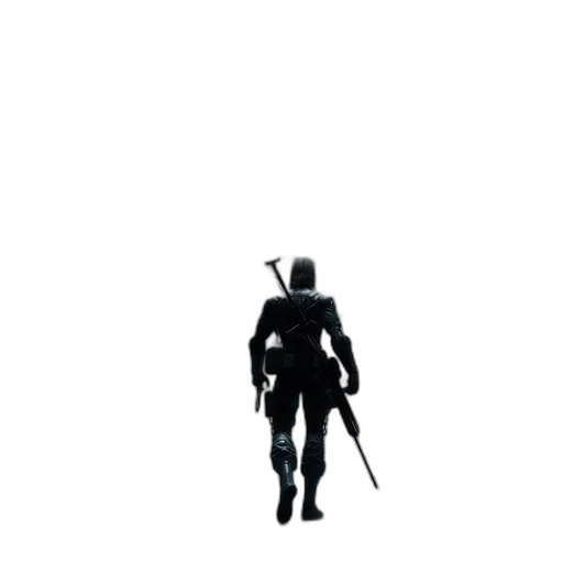 robot, weapon, staff, sword, concept art, pixel art, 3d render, cyberpunk transparent PNG cut-out