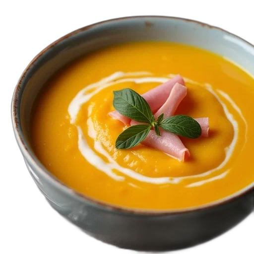 food, bowl, squash, soup transparent PNG cut-out