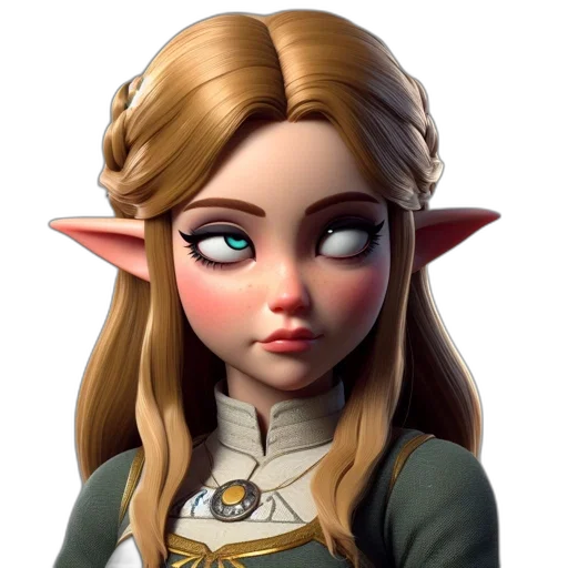 staff, face, fantasy art, concept art, 3d render, pixel art, ethereal, elven transparent PNG cut-out