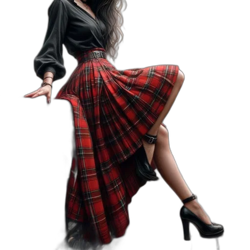dress, hair, shoes, jacket, photorealistic, concept art, fantasy art, pixel art transparent PNG cut-out