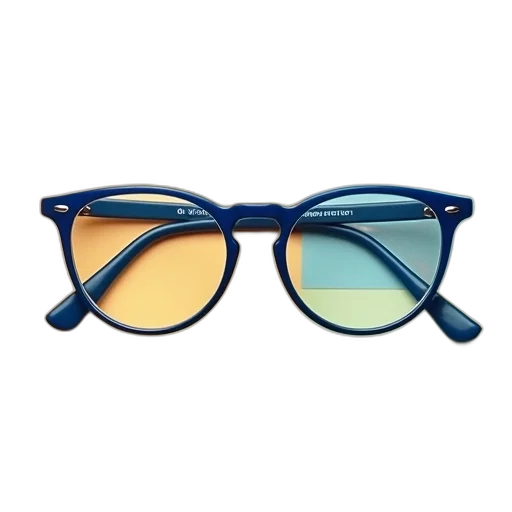 blue, new, kids, spectacle transparent PNG cut-out