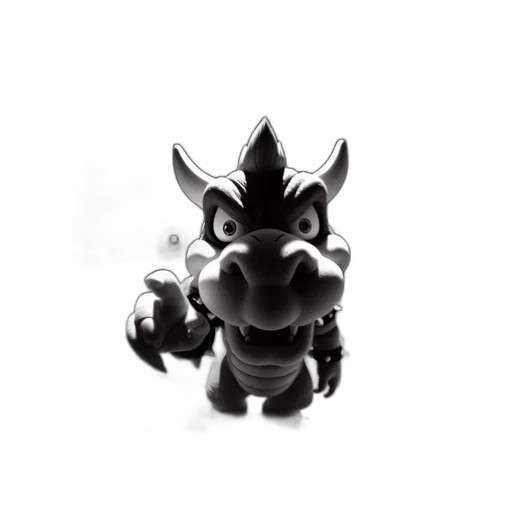 dragon, creature, animal, staff, 3d render, concept art, fantasy art, pixel art transparent PNG cut-out