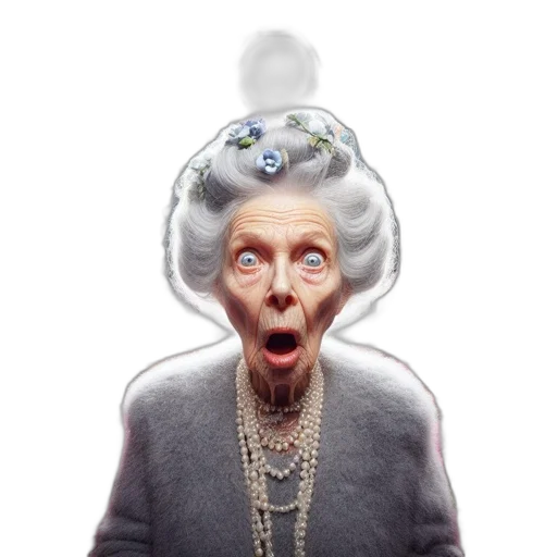 crown, face, mask, hat, photorealistic, concept art, 3d render, elderly transparent PNG cut-out